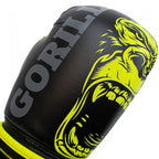 Super Pro Kids Bokshandschoenen Gorilla - Zwart/Geel