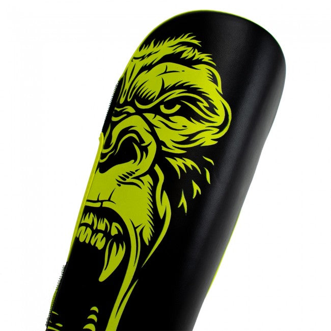Super Pro Kids Scheenbeschermers Gorilla - Zwart/Geel