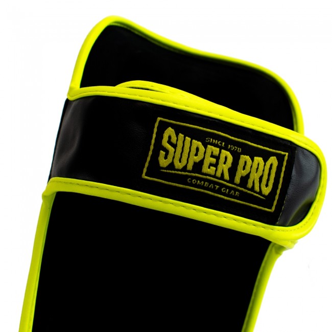 Super Pro Kids Scheenbeschermers Gorilla - Zwart/Geel
