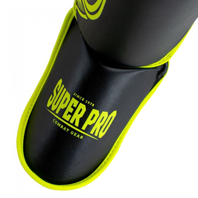 Super Pro Kids Scheenbeschermers Gorilla - Zwart/Geel