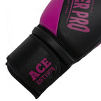 Super Pro Combat Gear Ace (Kick)Bokshandschoenen - Zwart/Roze