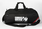 Gorilla Wear Norris Hybride Sporttas/Rugtas - Zwart