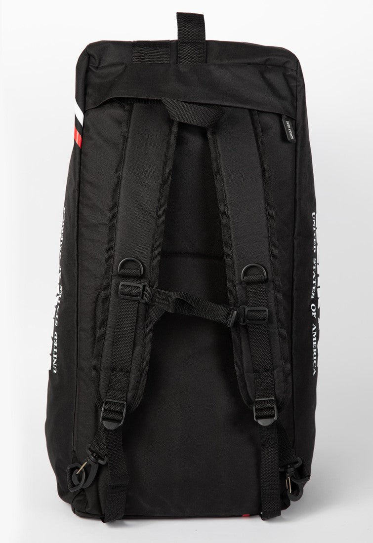 Gorilla Wear Norris Hybride Sporttas/Rugtas - Zwart