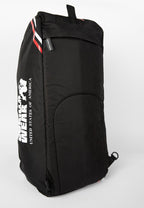 Gorilla Wear Norris Hybride Sporttas/Rugtas - Zwart