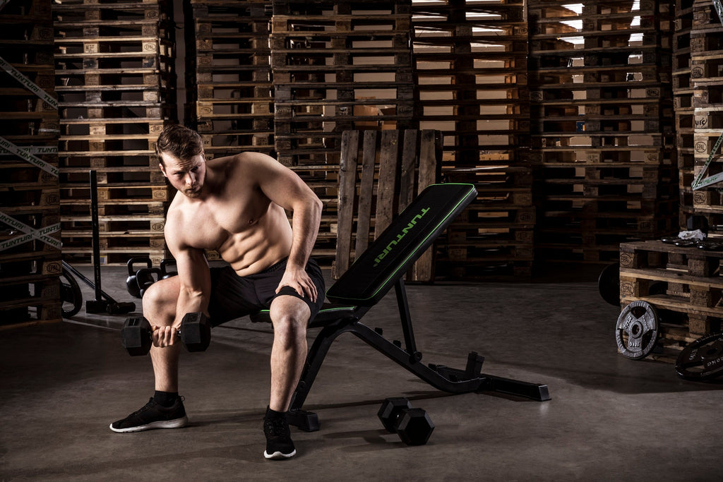 Tunturi UB40 Utility Bench - In gebruik