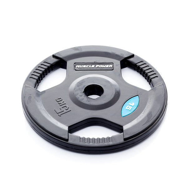 Muscle Power Rubber Halterschijf (50 mm)