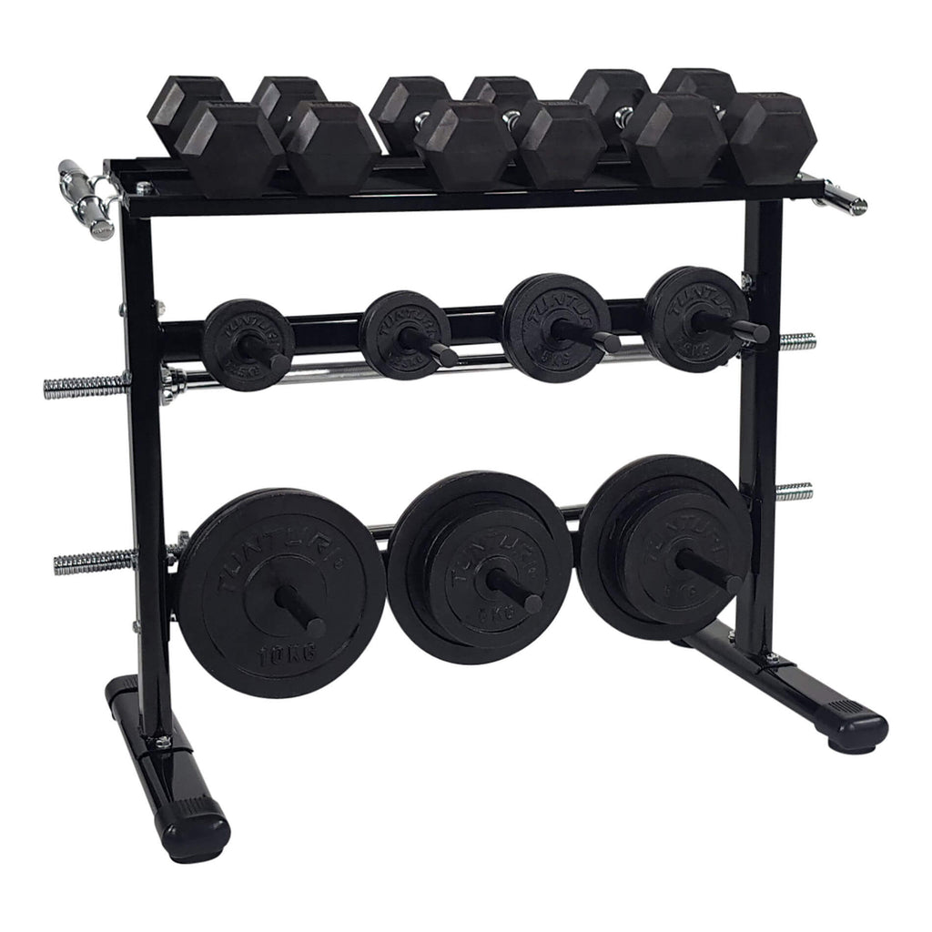 Tunturi Opbergrek - voor Dumbbells / Halterschijven / Halterstangen