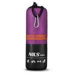 NILS Aqua Microvezel Handdoek - Paars - 180 x 100 cm