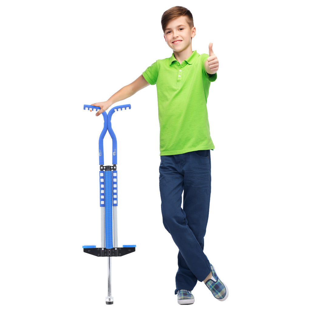 NILS Fun Jump Stick - Springstok - Blauw