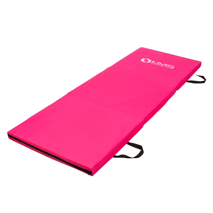 HMS Premium Opvouwbare Fitness Mat - Roze