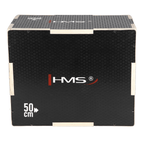 HMS Fitness Plyobox Hout - 50 x 40 x 30 cm - Zwart