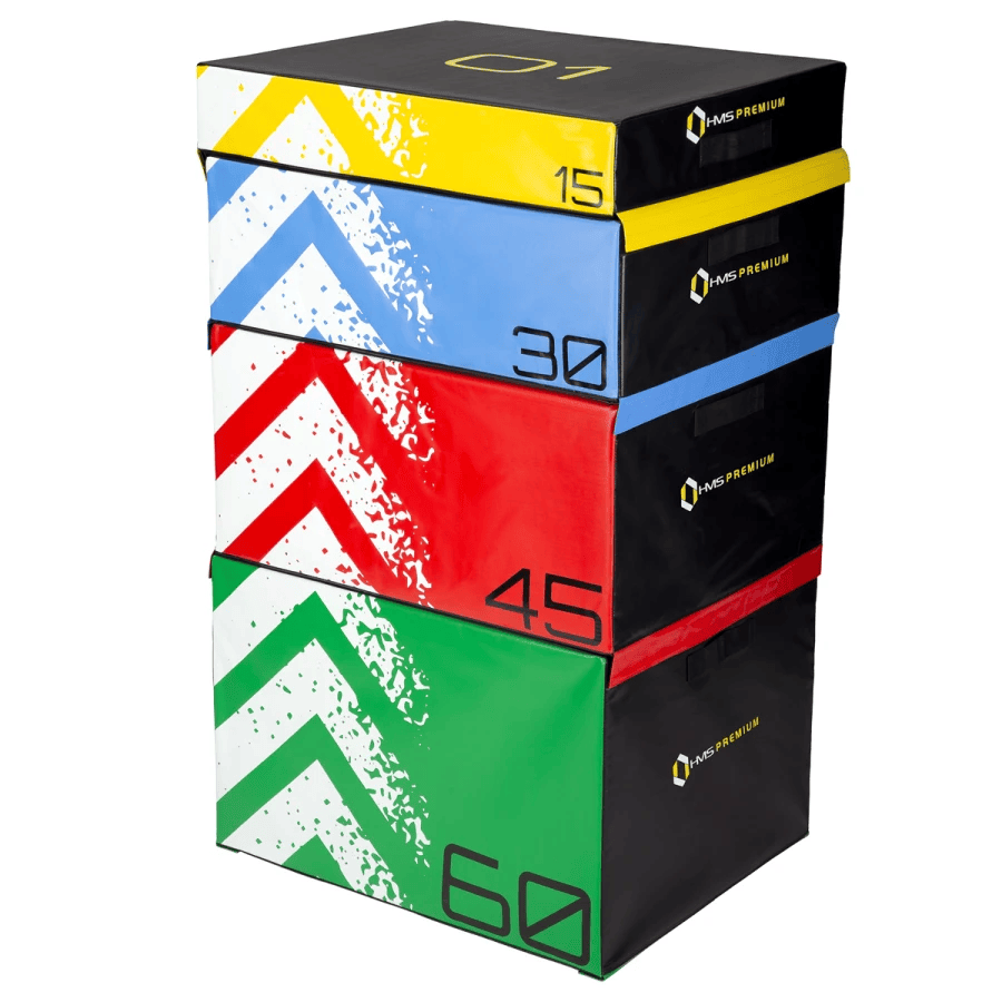 HMS Fitness Premium Soft Plyobox Set - Set van 4