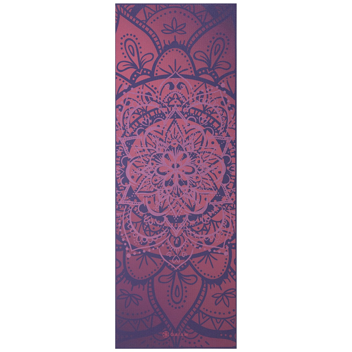 Gaiam Premium Metallic Yogamat - 6 mm - Athenian Rose