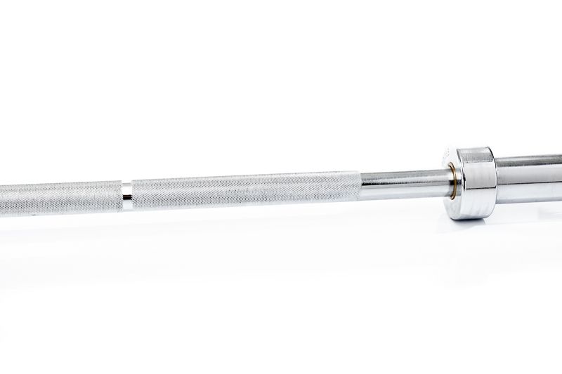 Muscle Power Olympische Halterstang - Chroom - 218 cm