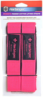 Harbinger Padded lifting strap roze