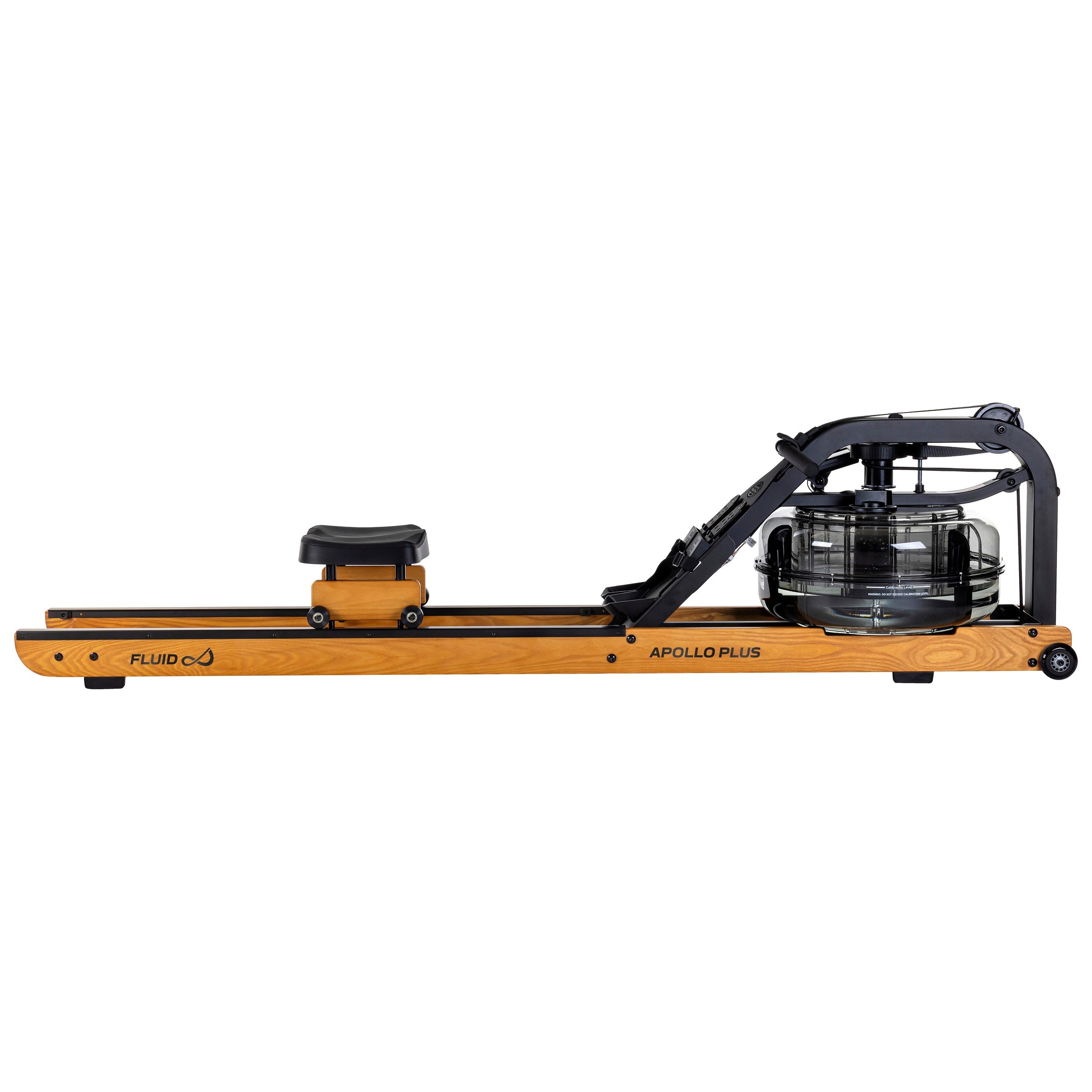 Fluid Rower Apollo Plus Roeitrainer - Licht Eiken