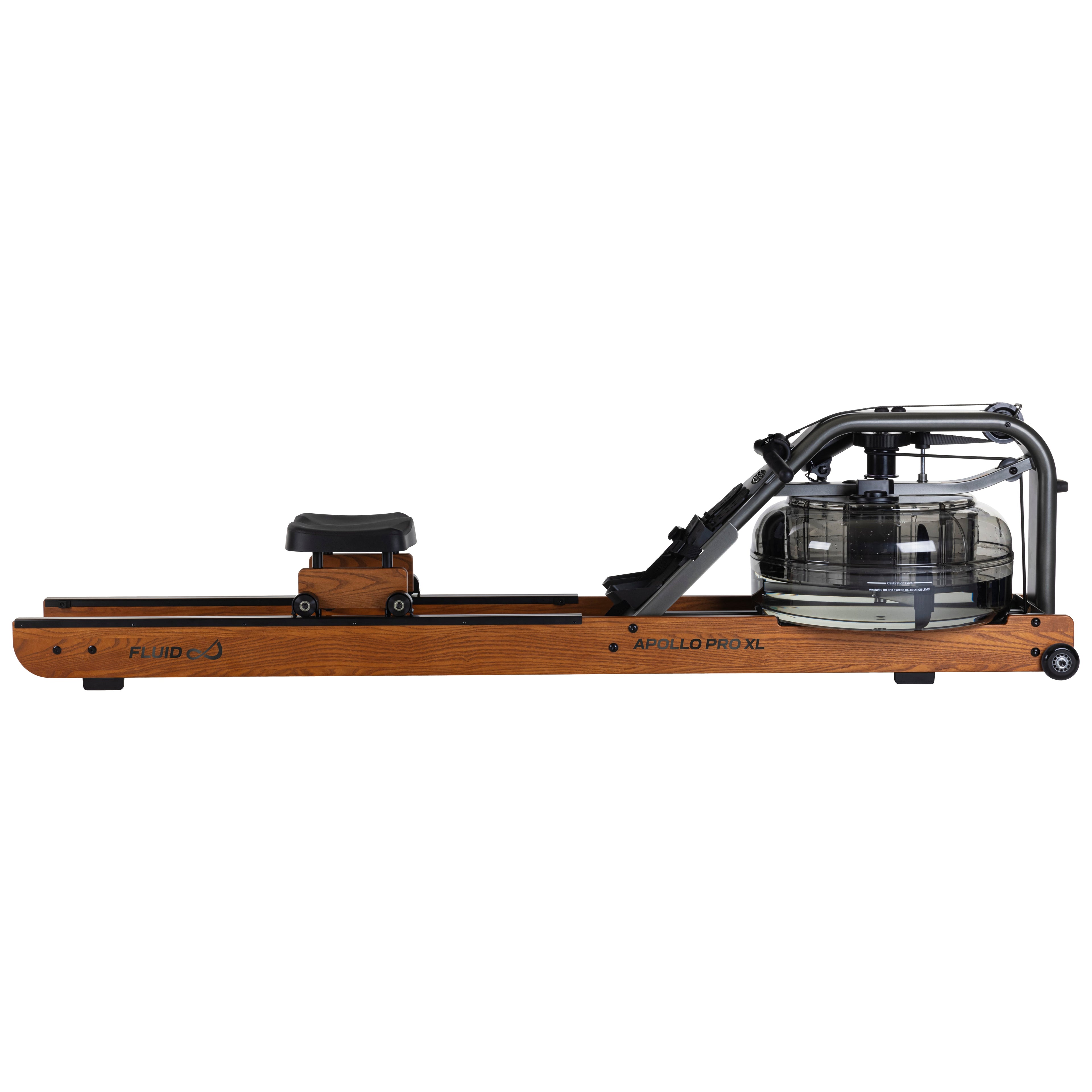 Fluid Rower Apollo Pro XL Roeitrainer - Donker Eiken