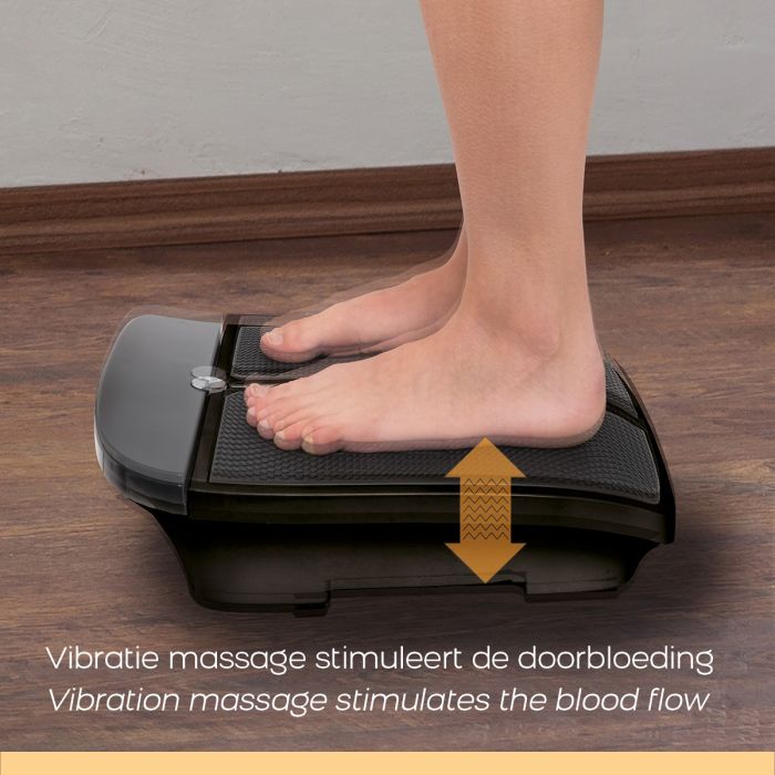 Bioenergiser Vibration Leg Trainer Trillplaat - Zwart