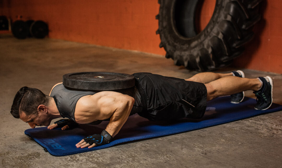 Harbinger Anti-Microbial DuraFoam Fitness Mat - Blauw
