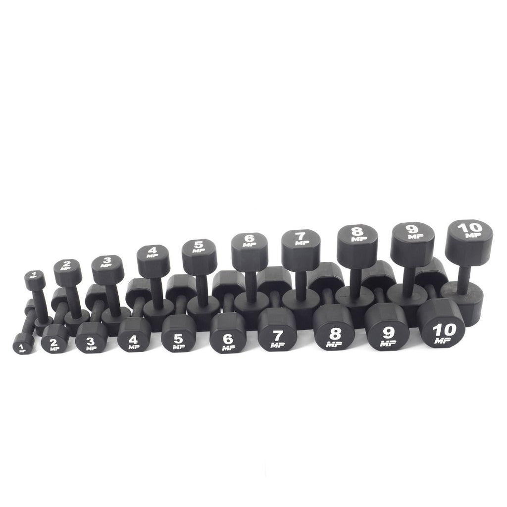 Muscle Power PU Dumbbell Set - 2 x 1 t/m 10 kg