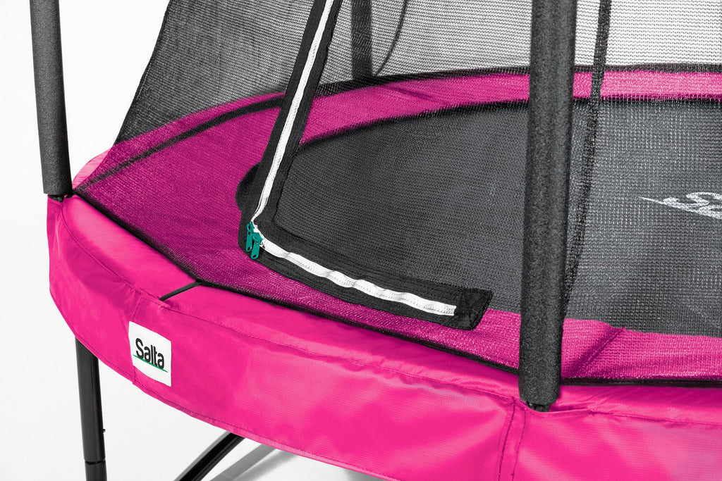 Salta Comfort Edition Trampoline met Veiligheidsnet - 153 cm - Roze