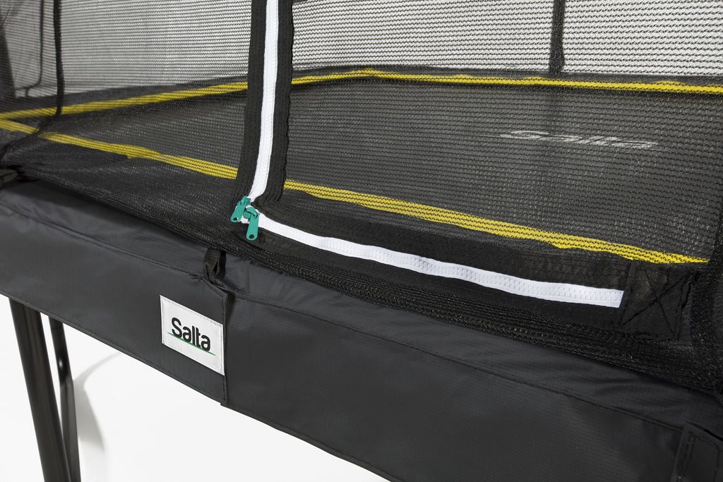 Salta Comfort Edition Trampoline met Veiligheidsnet - 153 x 214 cm - Zwart