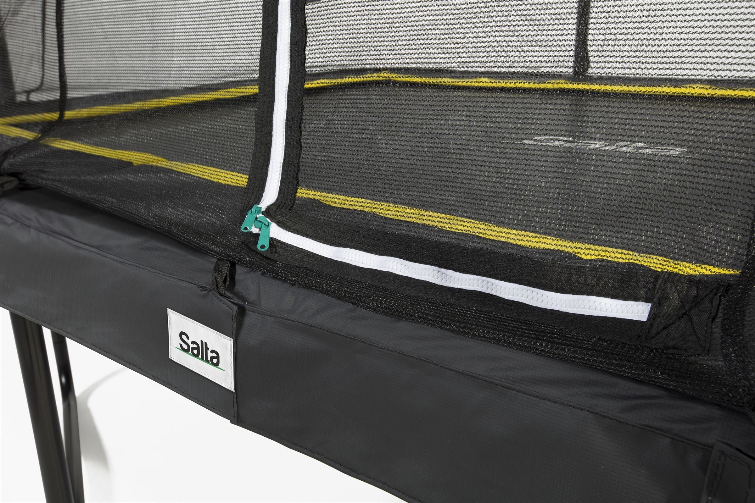 Salta Comfort Edition Trampoline met Veiligheidsnet - 153 x 214 cm - Zwart