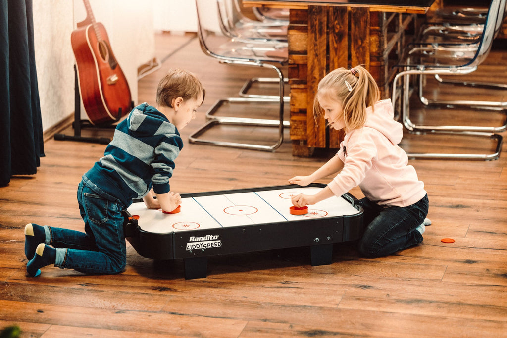 Bandito KiddySpeed Mini Airhockey Tafel - Zwart