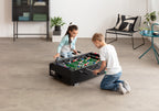 Bandito Mini Tafelvoetbal met Telescopische Stangen - Zwart