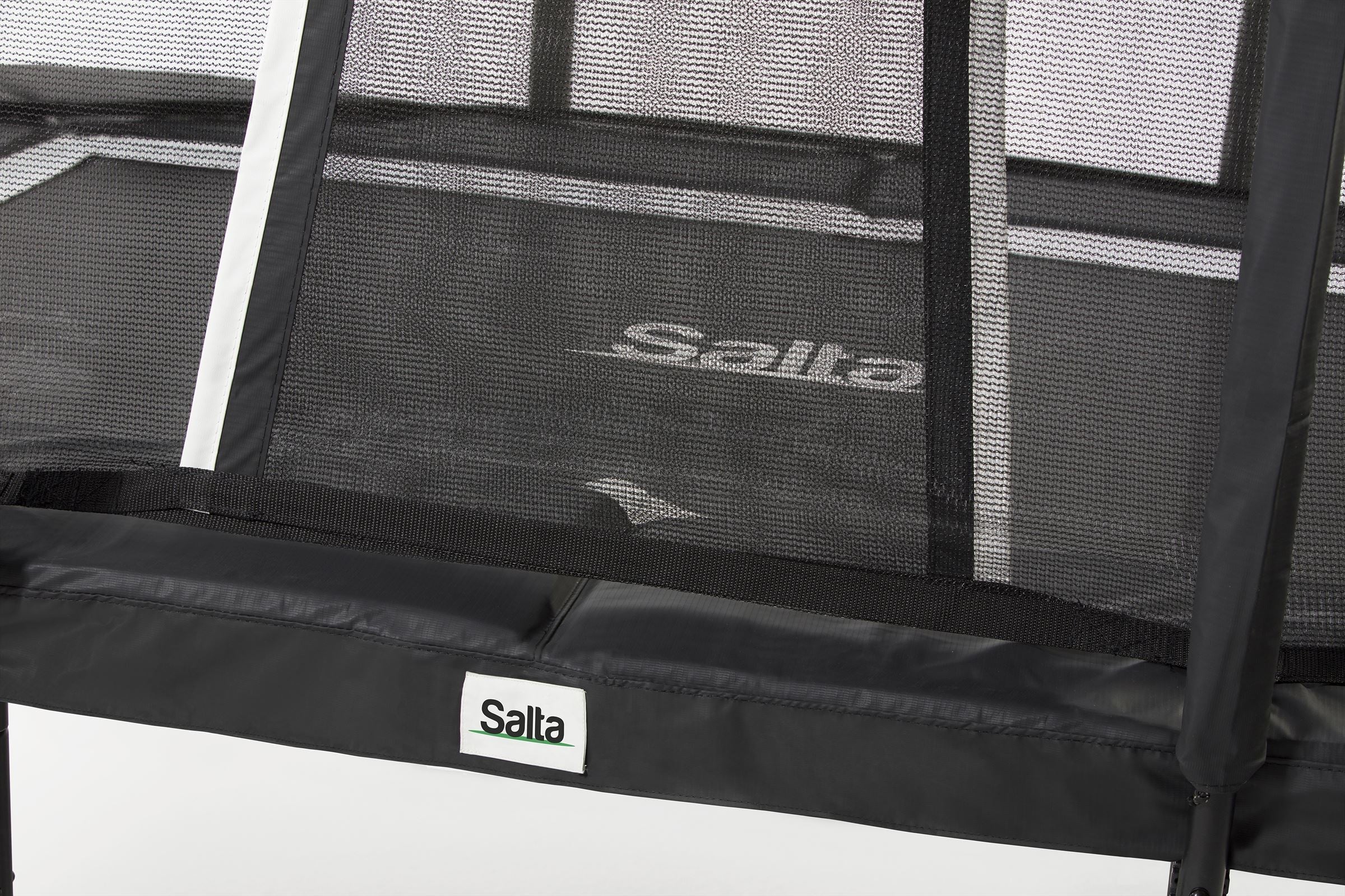 Salta Premium Edition Trampoline met Veiligheidsnet - Zwart - 214 x 153 cm