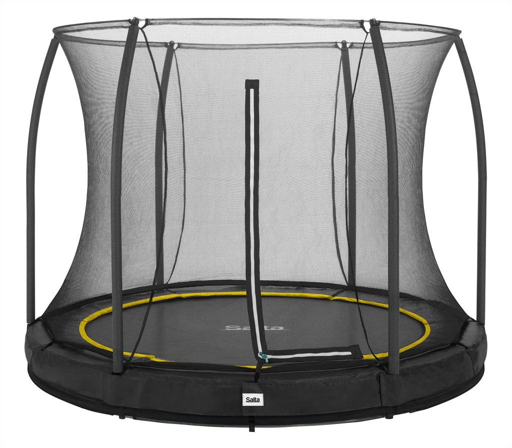 Salta Comfort Edition Ground Trampoline met Veiligheidsnet - 183 cm - Zwart