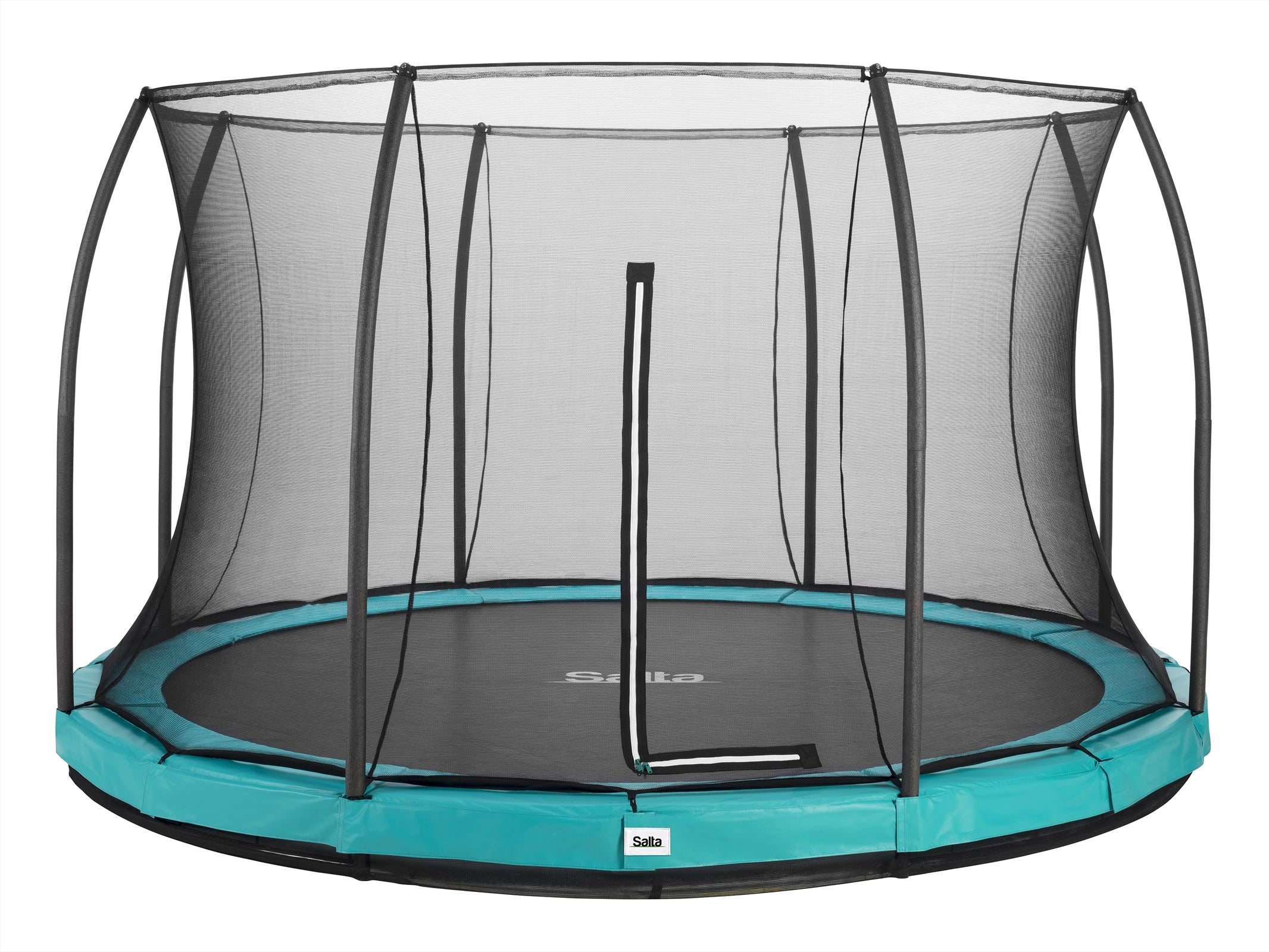Salta Comfort Edition Ground Trampoline met Veiligheidsnet - 396 cm - Groen