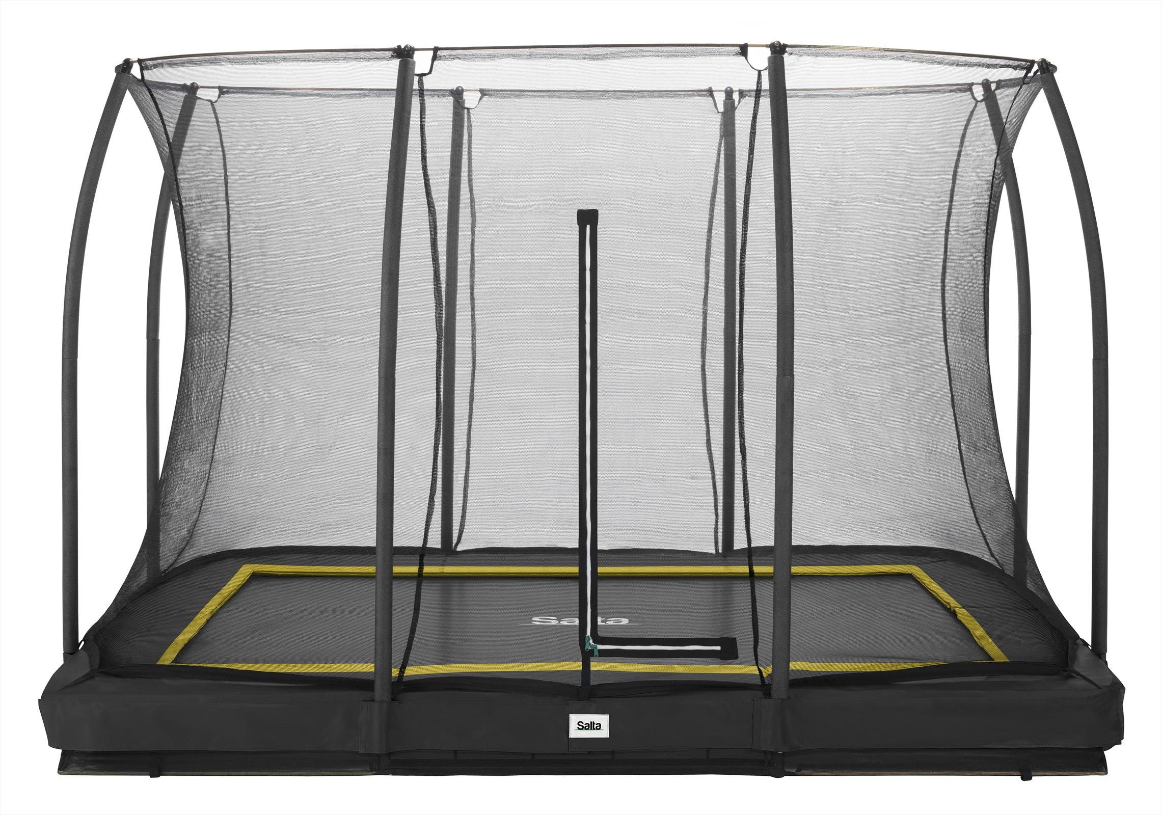 Salta Comfort Edition Ground Trampoline met Veiligheidsnet - 305 x 214 cm - Zwart