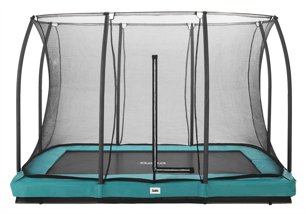 Salta Comfort Edition Ground Trampoline met Veiligheidsnet - 305 x 214 cm - Groen