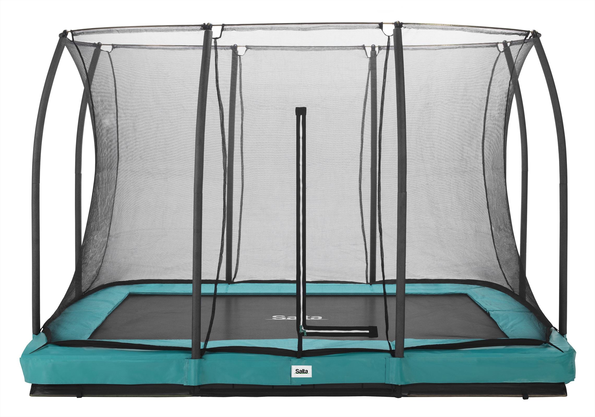 Salta Comfort Edition Ground Trampoline met Veiligheidsnet - 305 x 214 cm - Groen