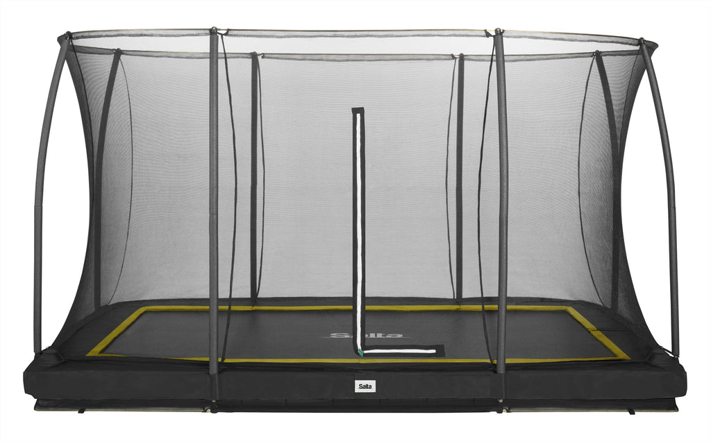 Salta Comfort Edition Ground Trampoline met Veiligheidsnet - 366 x 244 cm - Zwart