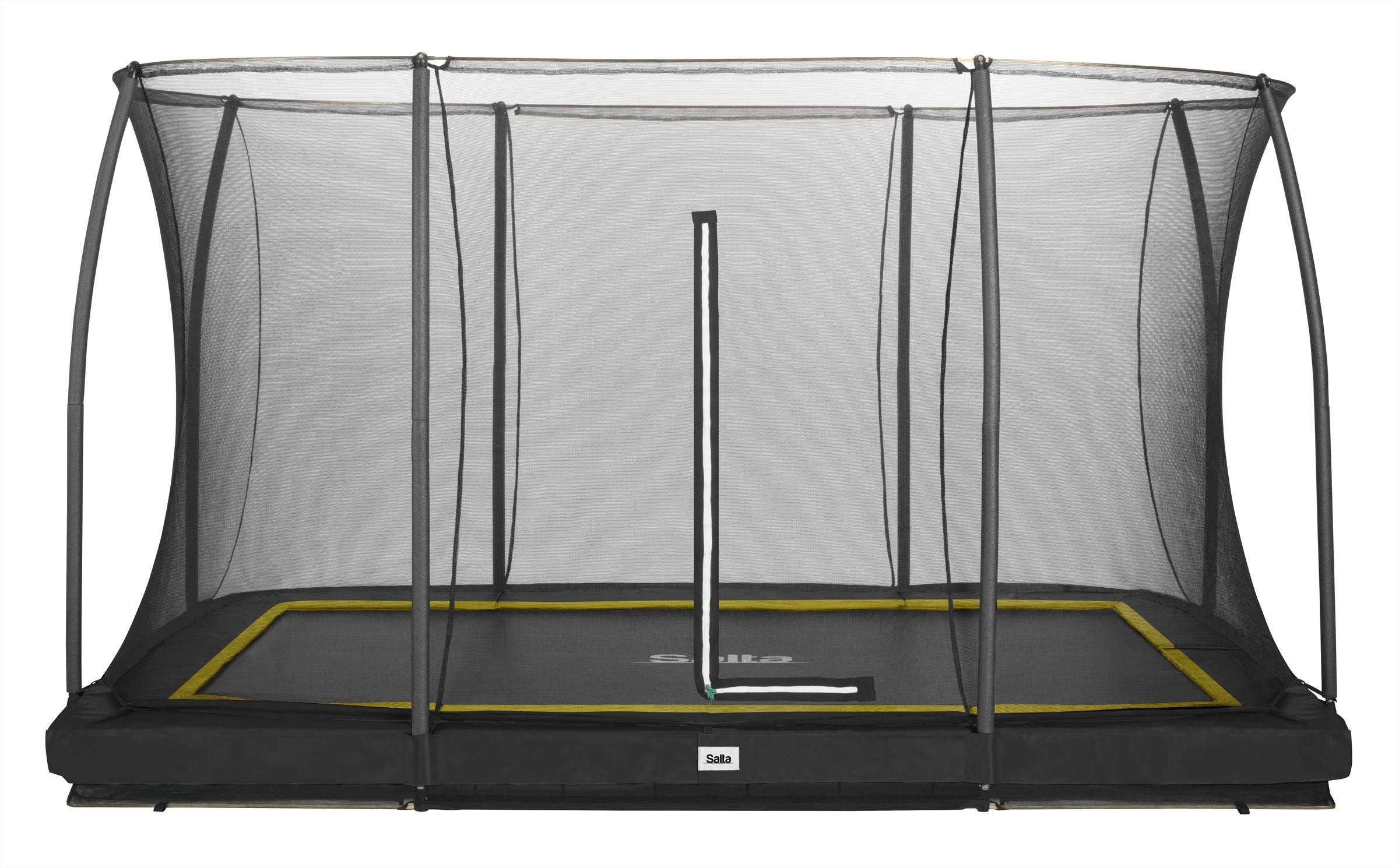 Salta Comfort Edition Ground Trampoline met Veiligheidsnet - 366 x 244 cm - Zwart