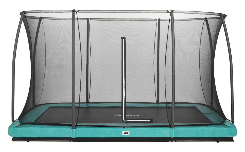 Salta Comfort Edition Ground Trampoline met Veiligheidsnet - 244 x 366 cm - Groen