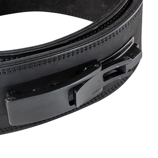 Reeva Halterriem - Leren Lifting Belt - Zwart