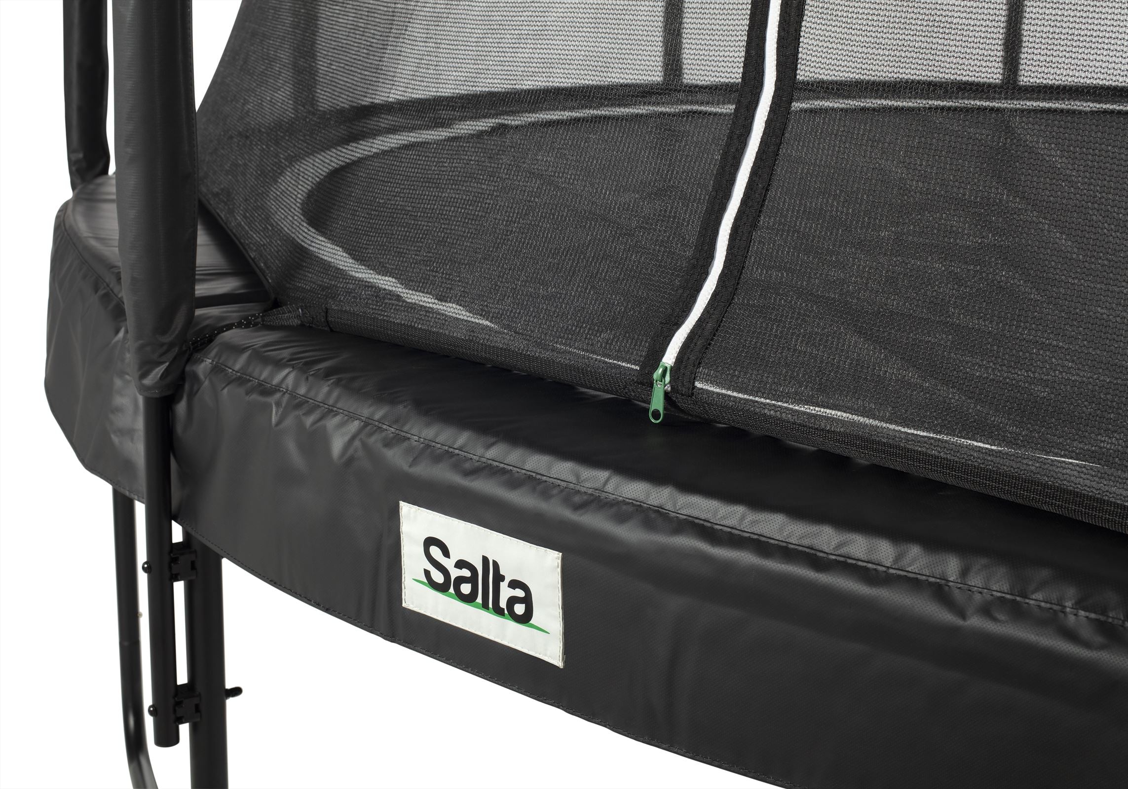 Salta Premium Edition Trampoline met Veiligheidsnet - Zwart - 396 cm