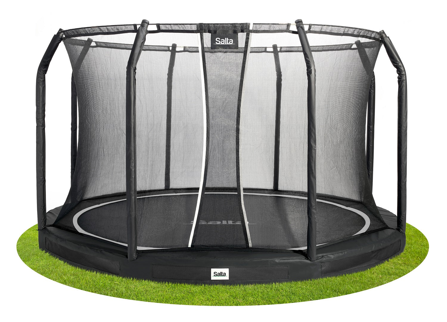 Salta Premium Ground Trampoline met Veiligheidsnet - 305 cm - Zwart