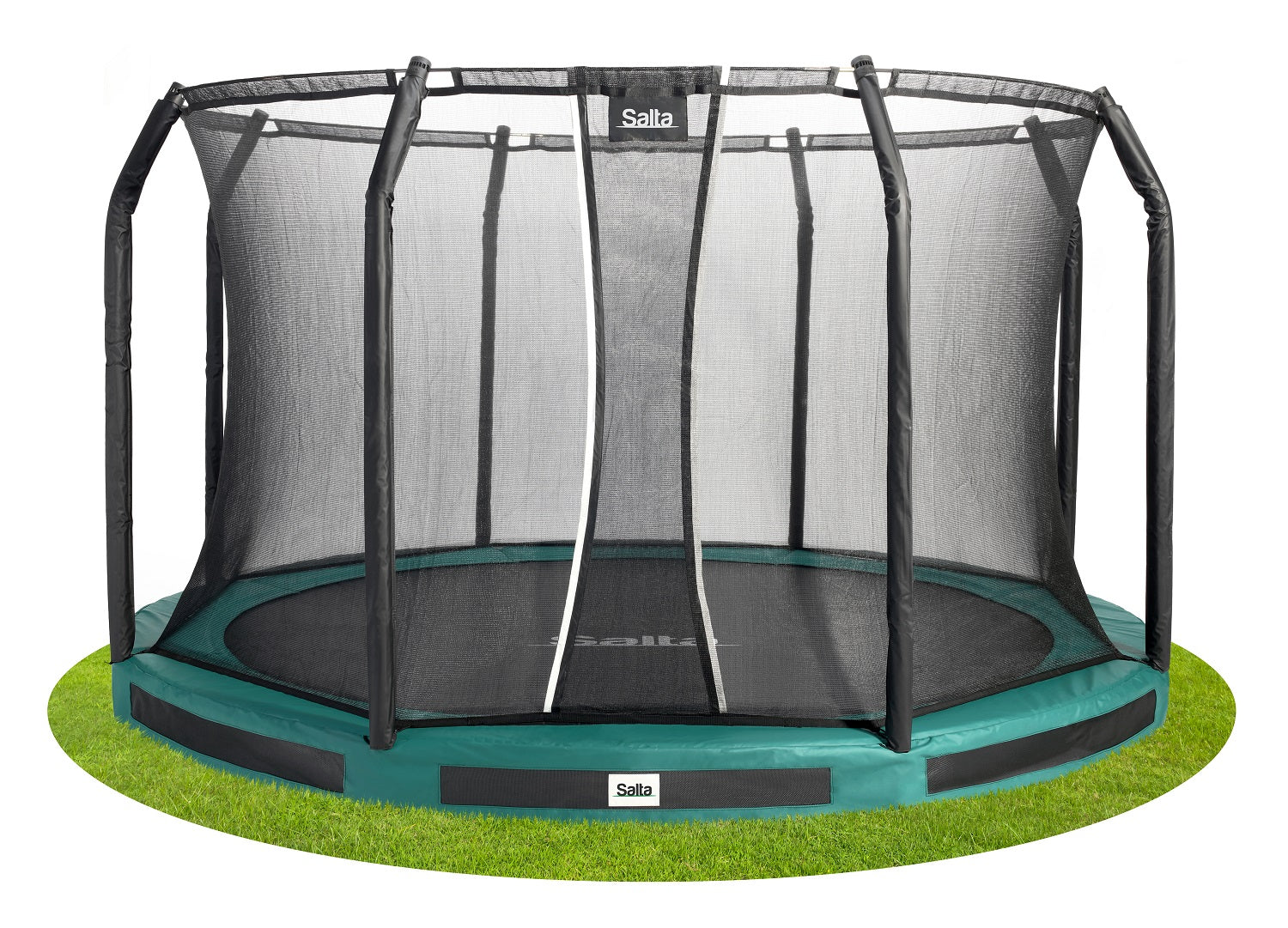 Salta Premium Ground Trampoline met Veiligheidsnet - 427 cm - Groen