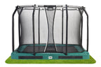 Salta Premium Ground Trampoline met Veiligheidsnet - 305 x 214 cm - Groen