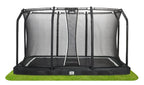 Salta Premium Ground Trampoline met Veiligheidsnet - 366 x 244 cm - Zwart