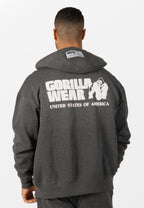 Gorilla Wear Classic Oversized Vest - Donkergrijs Gemeleerd