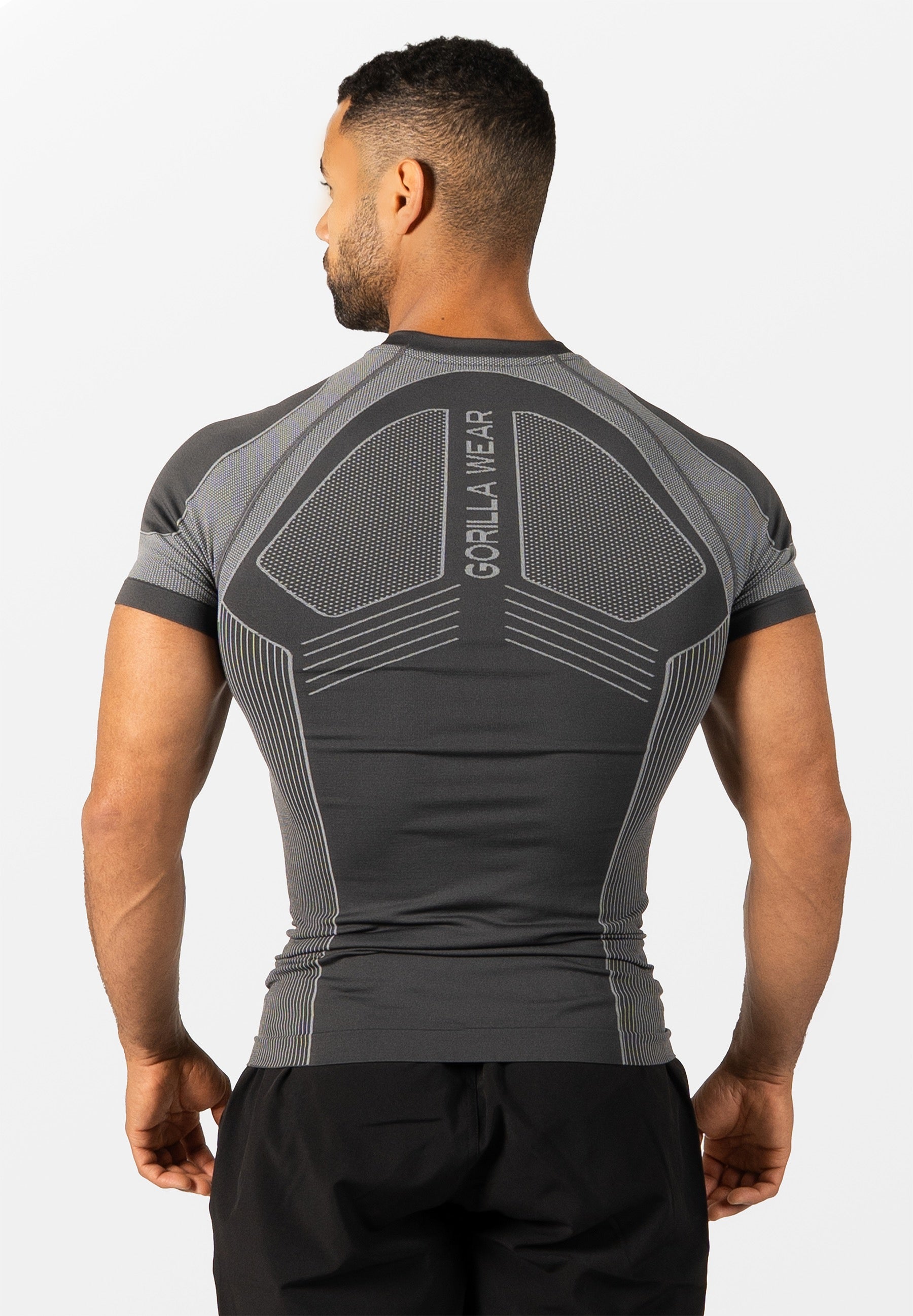 Gorilla Wear Arcata Seamless T-shirt - Donkergrijs