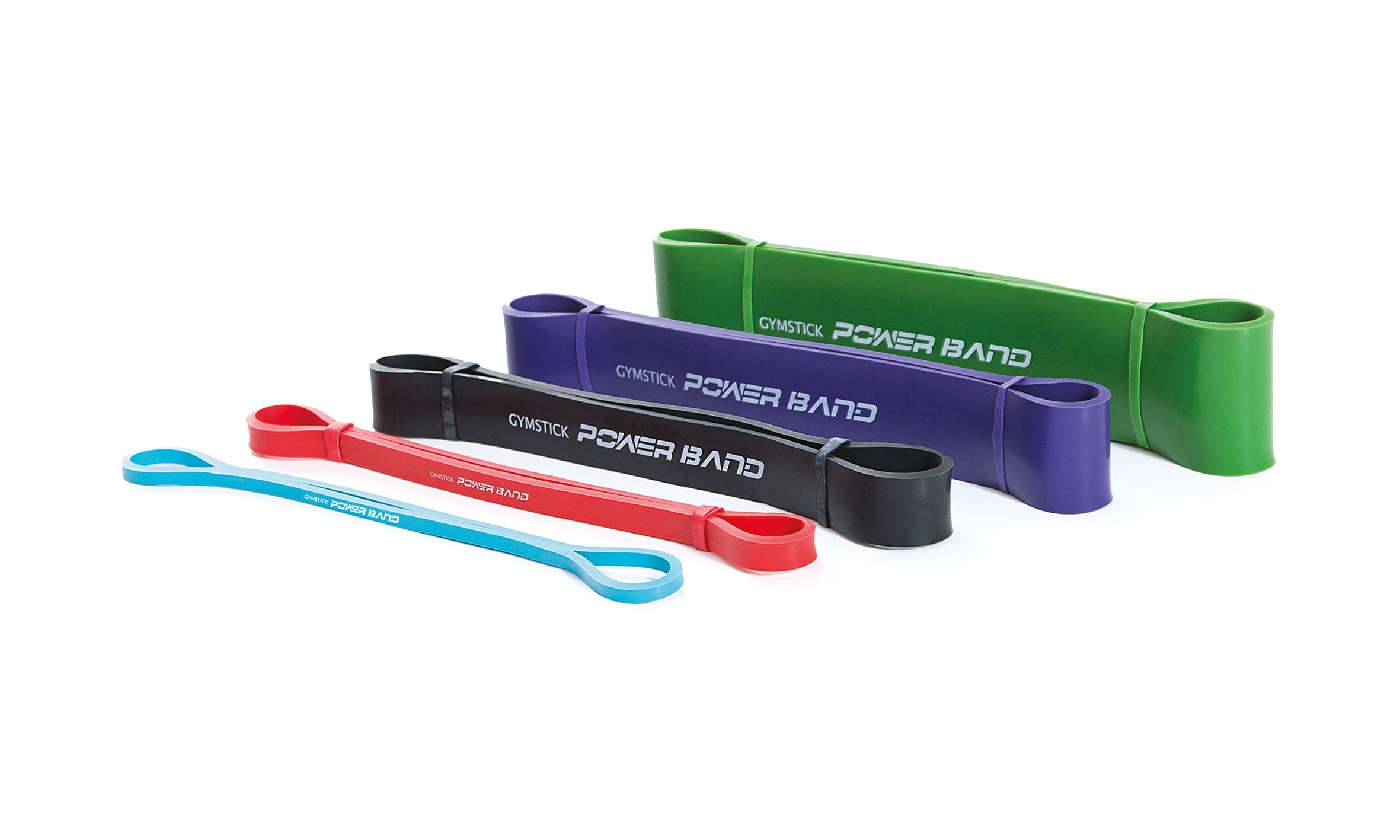 Gymstick Mini Power Band - 30,5 cm - 5-delige Set - Met Online Trainingsvideo's