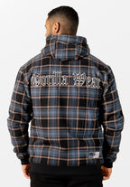 Gorilla Wear Kenton Jas - Zwart/Blauw