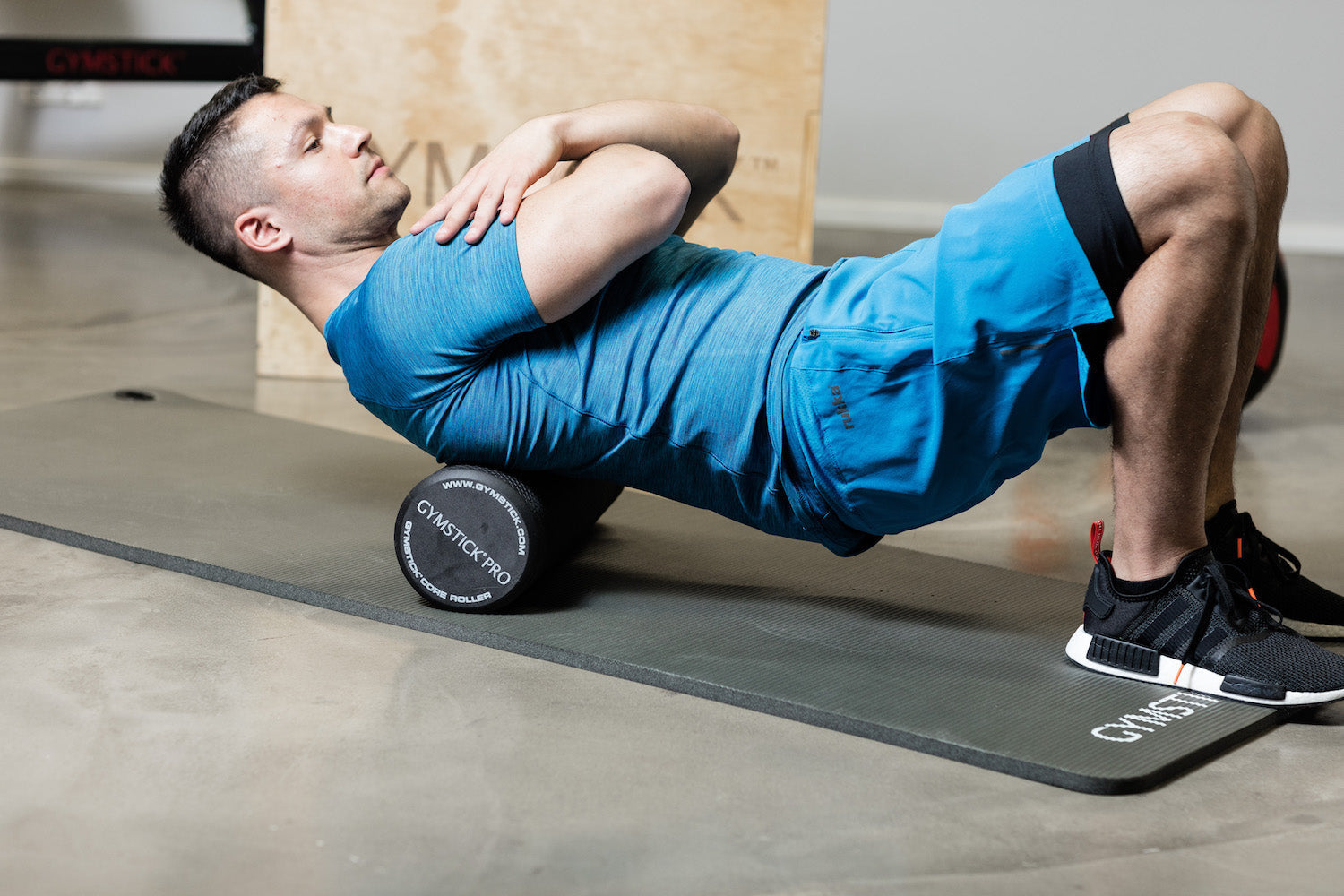 Gymstick Core Foam Roller - Zwart - 45 cm