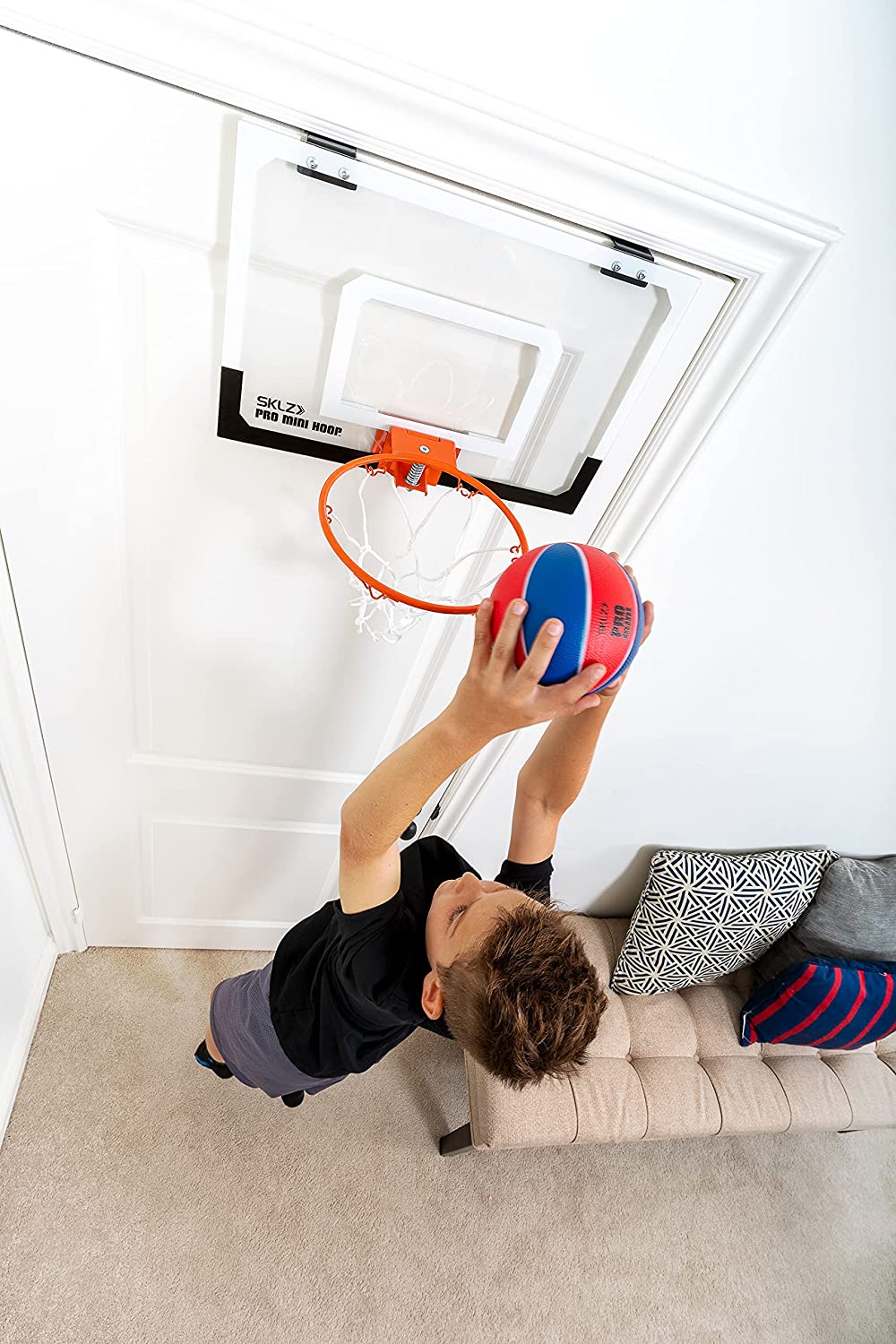 SKLZ Pro Mini Hoop Swish Foam Ball - Rood / Blauw